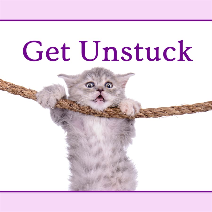 get unstuck course