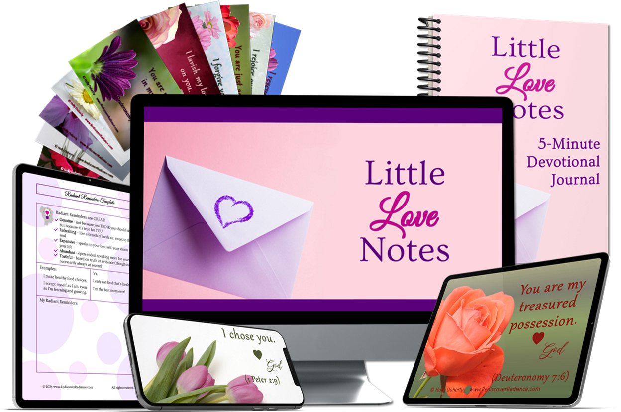 graphic of little love notes devotionals bible study love of God